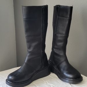 Dr.Martens mid-calf leather boots